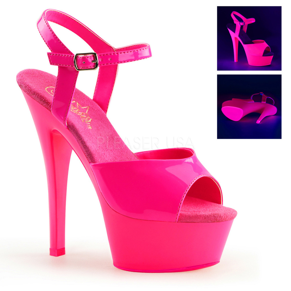 Glow High Heel Platform Shoes